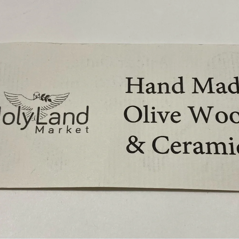 Holy Land Market bethlehem olive